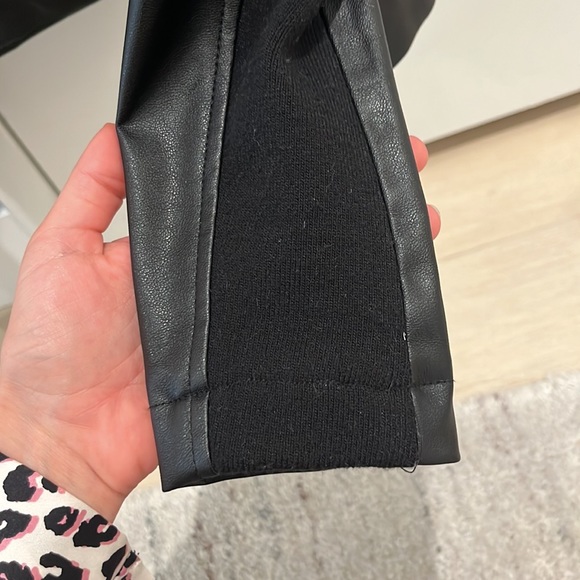 BB Dakota size XS faux leather lightweight open jacket - Picture 4 of 4